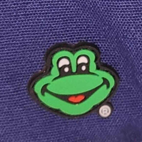 Senor Frogs Blue Brimmed Hat with Surfing Themed Logo - Picture 6 of 9